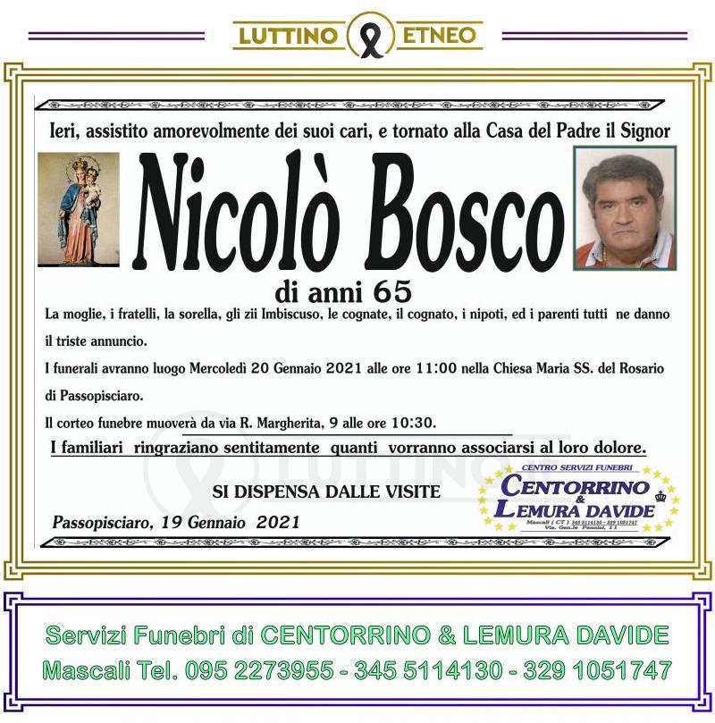 Nicolò Bosco 